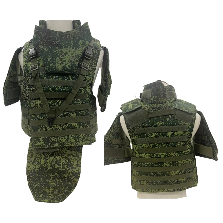 Armor Full Body Protective Safety Vest Plate Carrier Gear Tactic Body PE Soft Panel Tactical Vest For Field Combat