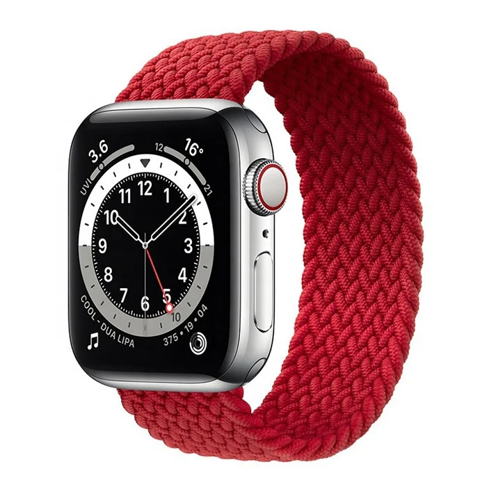  Эластичный Плетеный ремешок JUELONG для соло часов спортивные ремешки Apple Watch