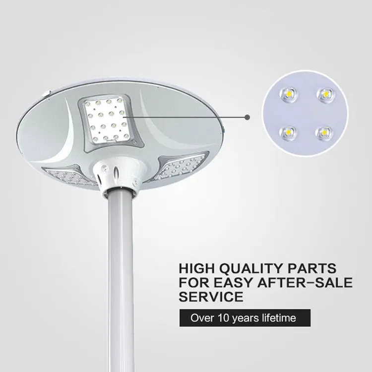 automatic lamp solar 20w led street light With PIR and remote control Made In China