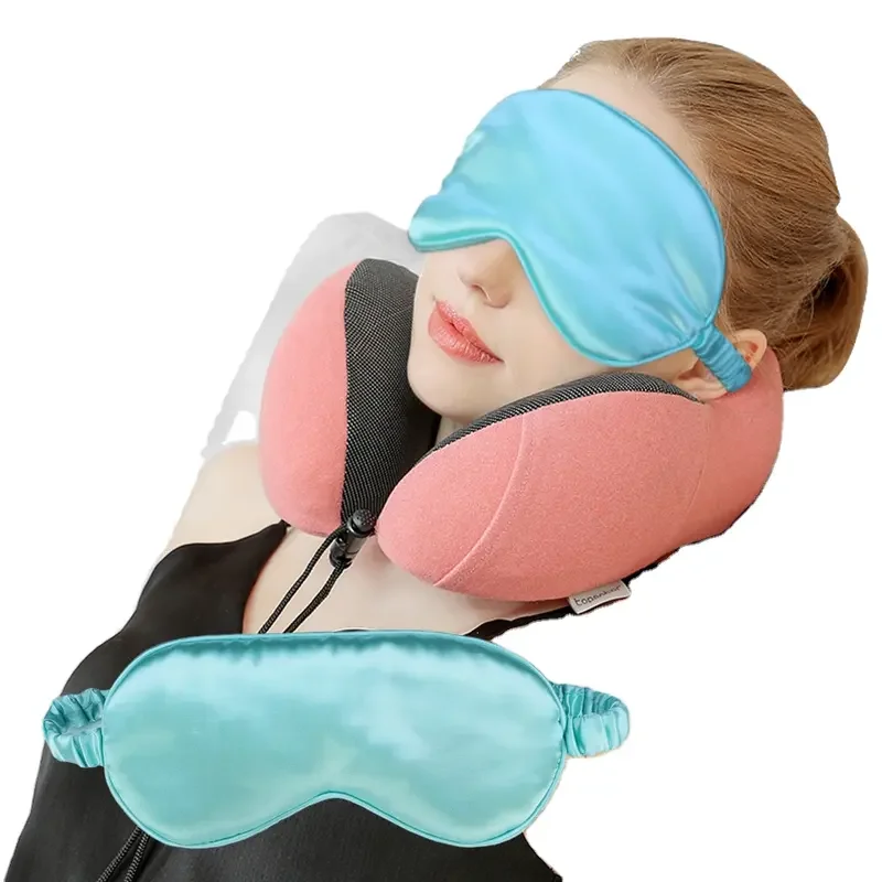 2023 Factory OEM New design Solid Color Travel Cover Eye Mask Sleep Eye Mask under eye masks