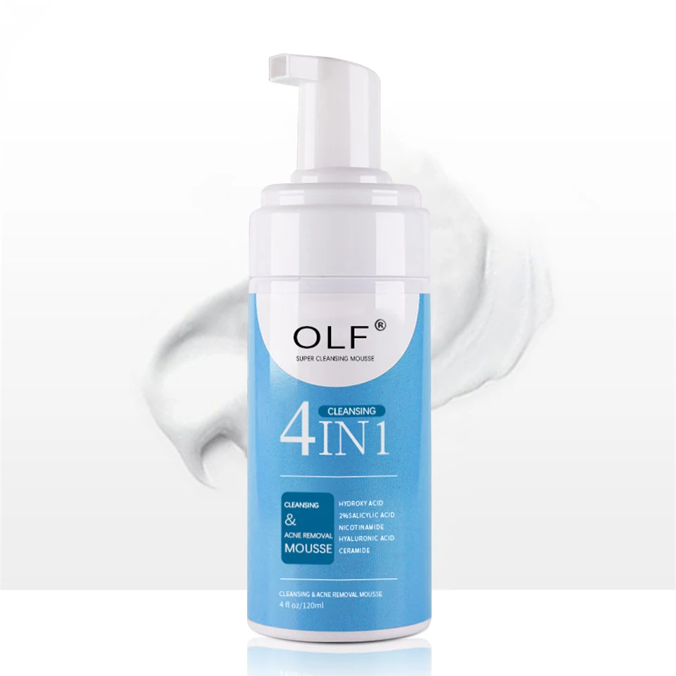 Private Label High Quality Organic Whitening Face Wash Moisturizing Blackhead Acne Remover Facial Cleanser For All Skin Types