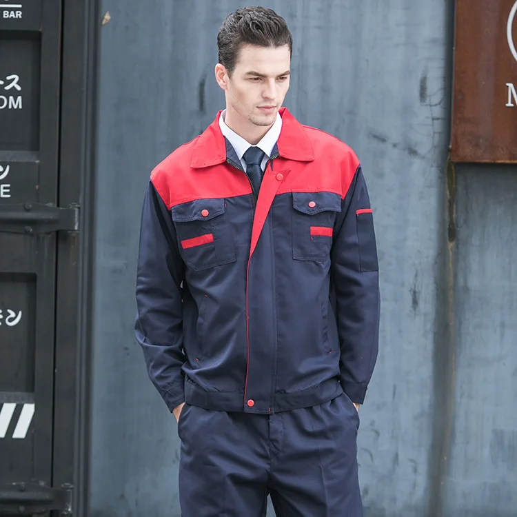 Professional manufacturer custom unisex workers 100% cotton workwear uniform