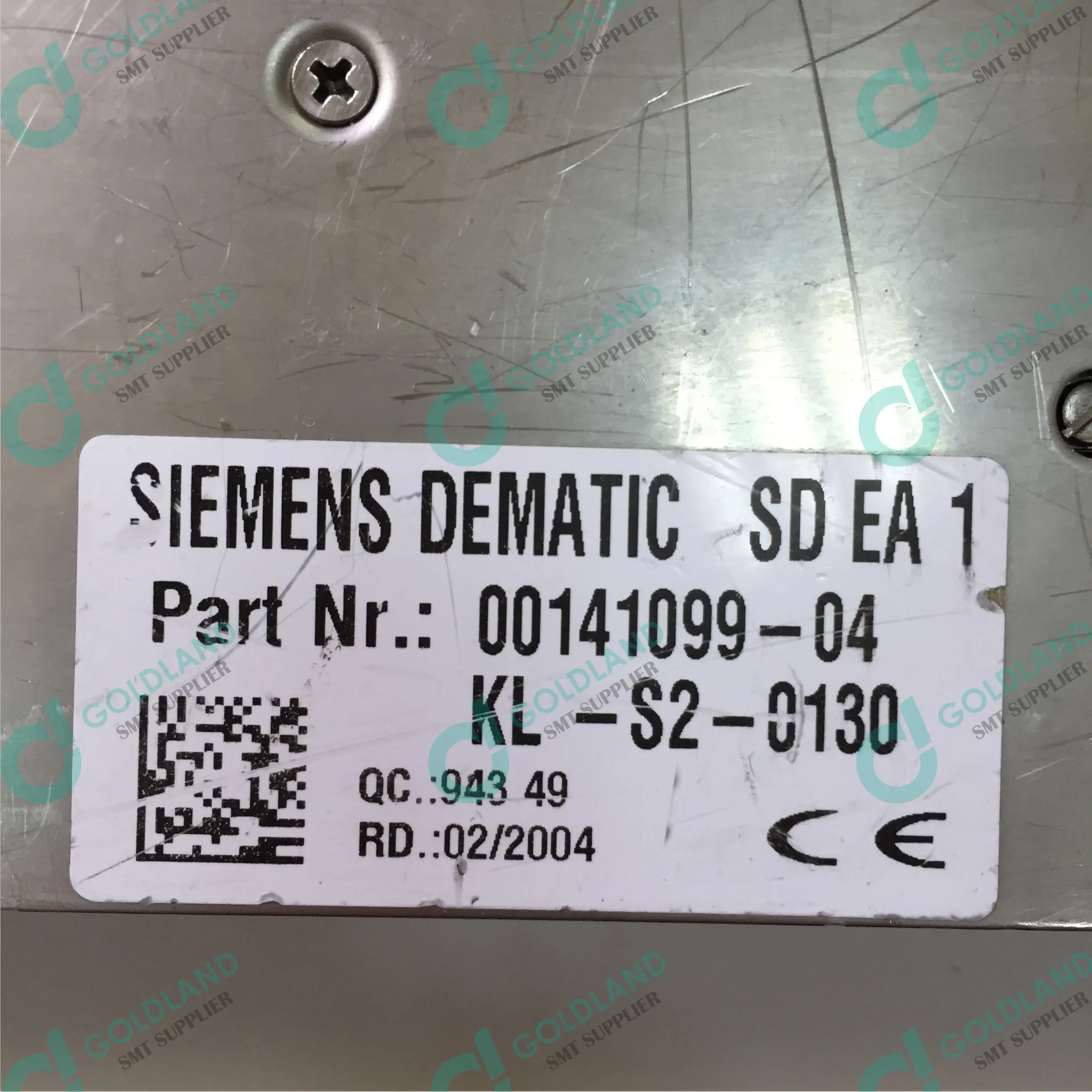 Siemens S 3x8mm gold Feeder 00141099 for SMT 0201 0402 Siemens machine