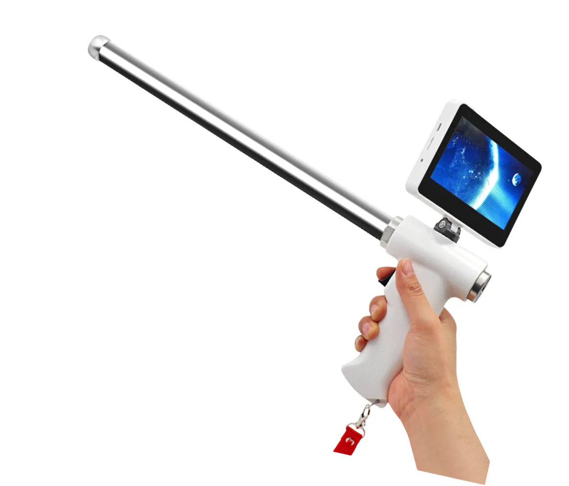 Upgrade Visual Endoscope Sperm Gun Artificial Insemination Device Animal Artificial Digital Insemination Gun for Cow Goat Sheep