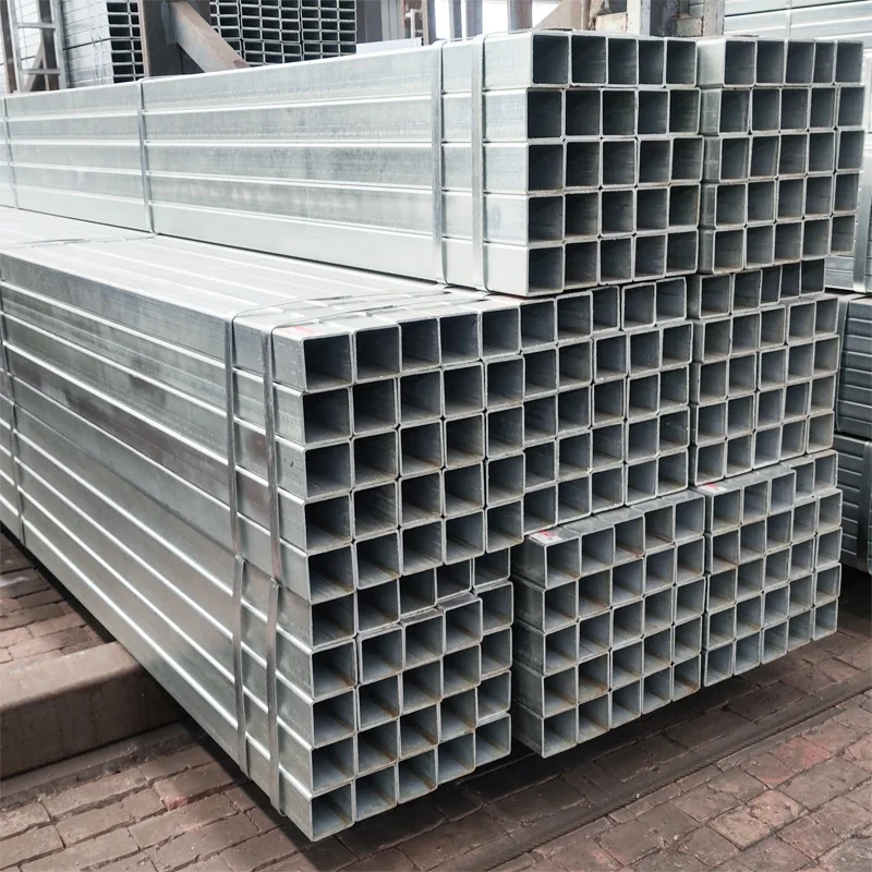 YouFa  hot dip galvanized gi square steel pipe tube 50mm 75mm 3 Inch Hot Dip Galvanized Square Hollow Section Tube Pipe