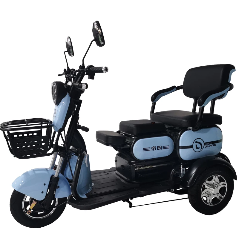 Electric Tricycle For Passenger Seat New Mode 3 Wheel Electric Tricycle Bicycle For Adults Cheap