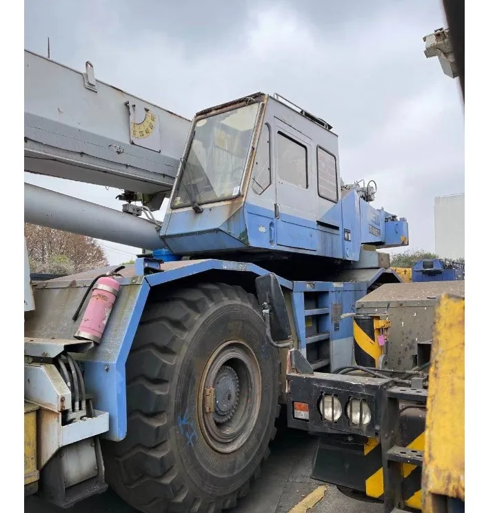 60ton Tadano Подержанный RT кран 4 большие колеса 60Ton TR-600E подержанный