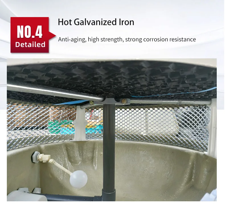 Pengqiang ZILI 125T High Quality Small Closed  Low Noise For Water Cooled Chiller  Water Cooling Tower PQ-ZL125WT