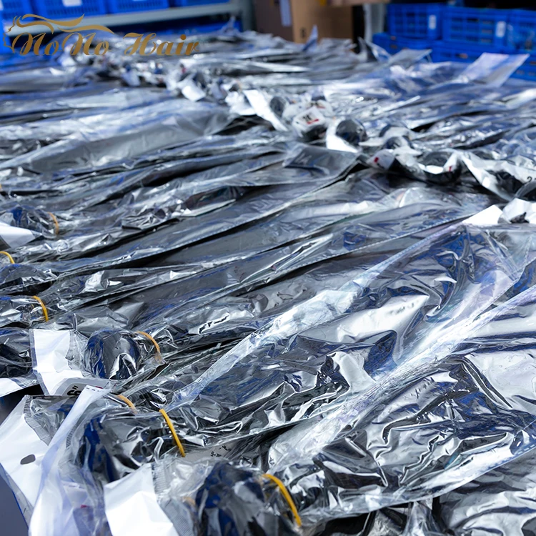 Factory Supplier Human Hair Extension Raw Indian Hair Bundle Unprocessed Virgin Indian Hair Wigs