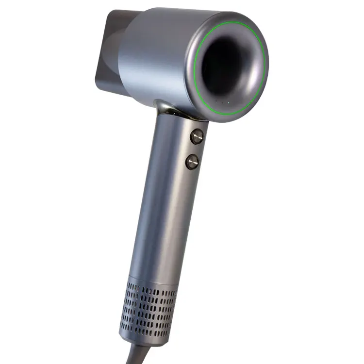 BLDC Leafless Portable Negative Ion Manufacture High Speed Mini Smart Household One Step Electric Professional Ionic Hair Dryer