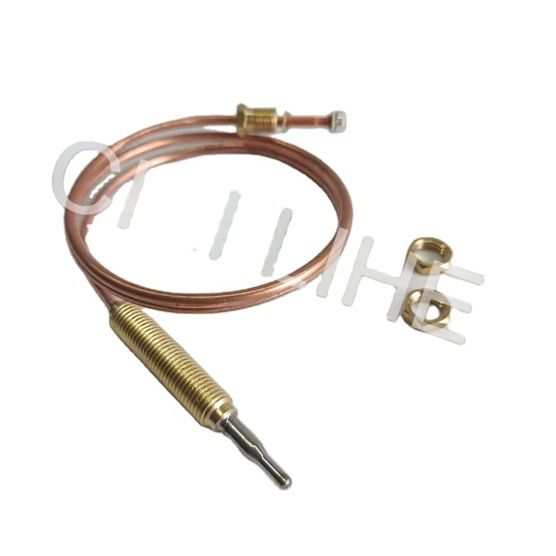 Горячая продажа газовая температура зонд высокотемпературный термостойкий наконечник термопара для фритюрницы 900 мм