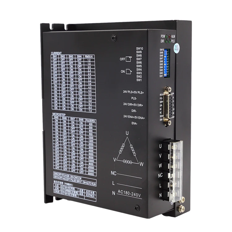 Nema 43 stepper motor  driver 110mm stepper motorand driver 3DM2270MH