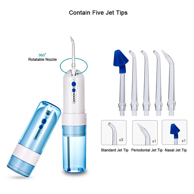 Портативный водный стоматологический Флоссер с сертификатом CE FCC Rohs