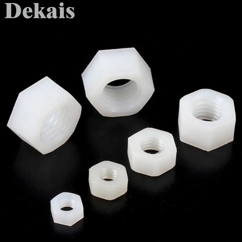 Customized Factory White Black China M10 35MM M18 Plastic Nylon Nut
