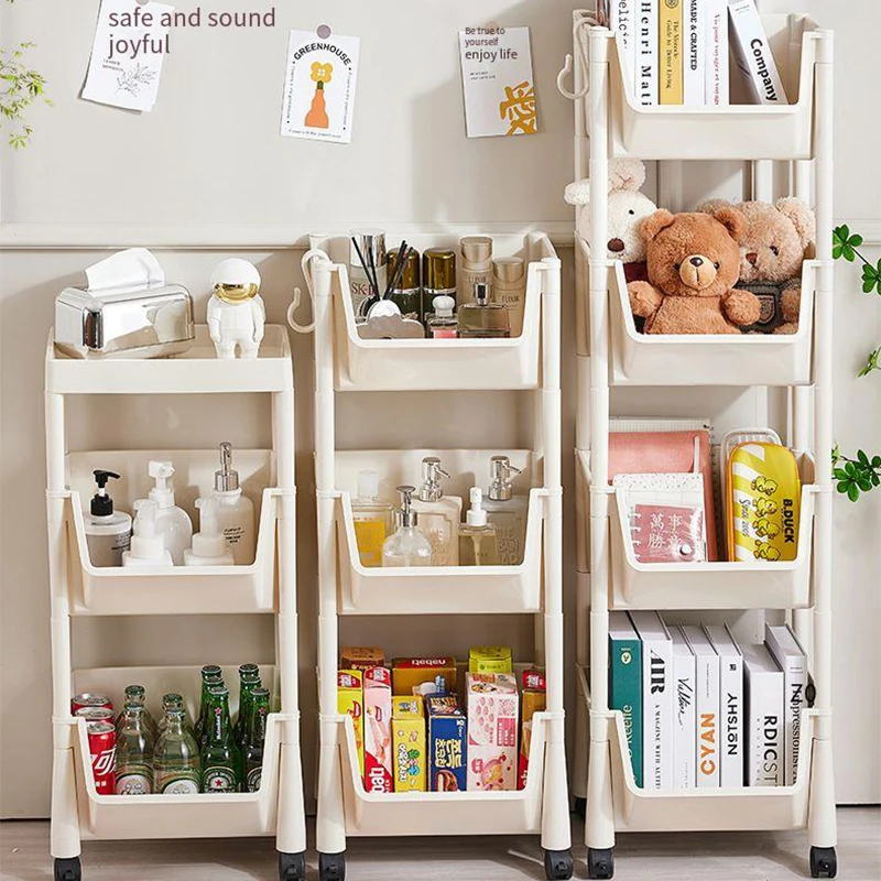 Multi-function Storage Rack Detachable Movable Storage Rack Easy Clean Home Storage Furniture