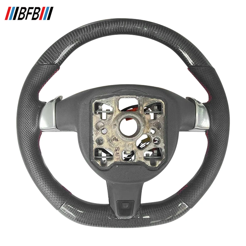 BFB Carbon Fiber Customized Steering Wheel Replacement For Porsche Cayenne 92A 9YA 9PA Panamera 970 911 2008-2013