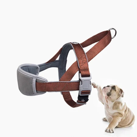 Роскошный Реверсивный мягкий сетчатый шлейф для собак, светоотражающий индивидуальный жилет для собак