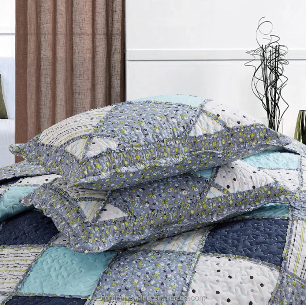  Kantha одеяло в индийском стиле винтажное двухстороннее ПОКРЫВАЛО РУЧНОЙ