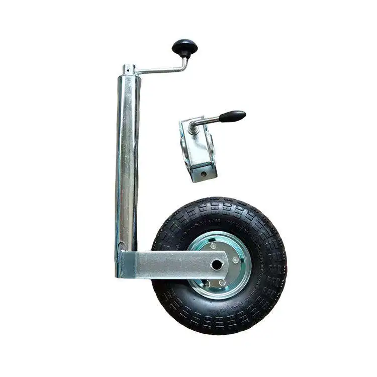Auto Fold Trailer Jack Heavy Duty Extended Trailer Legs Landing Leg Small Jockey Wheel