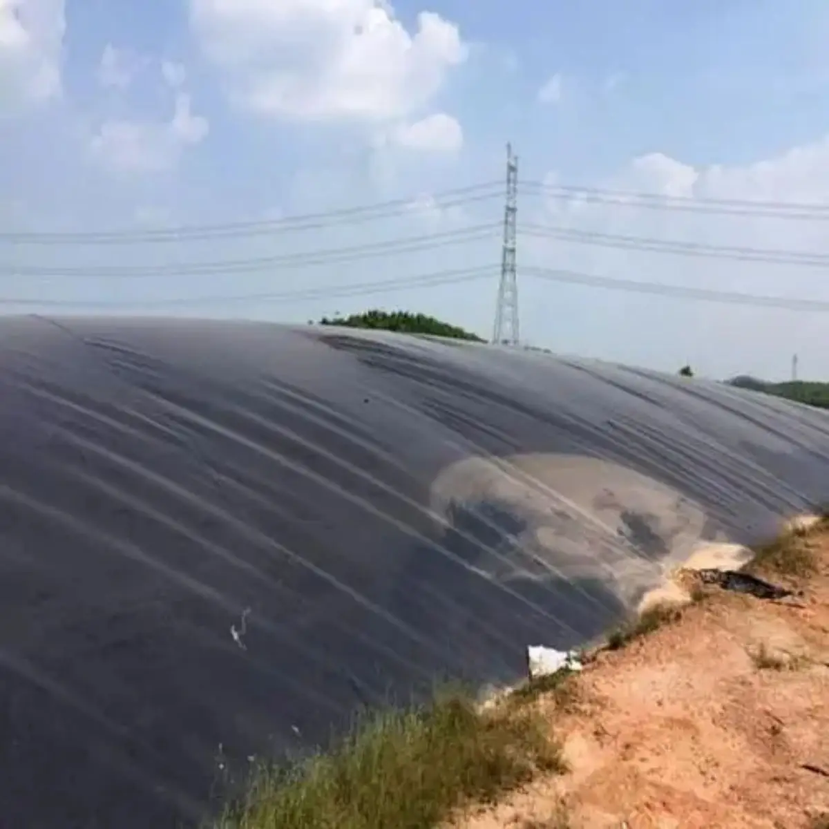 Biogas Storage Pond Liner Geomembrane for Biogas Tank Digester