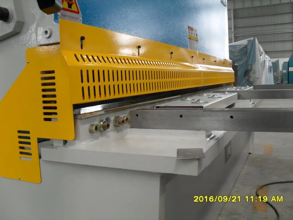 VIKEN QC12K-8X3200mm hydraulic guillotine shearing machine sheet metal used CNC cutting machine