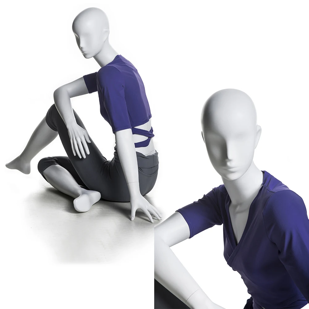 Abstract Yoga Girl Model Yoga Teacher Mannequin nangi girl YOGA 6