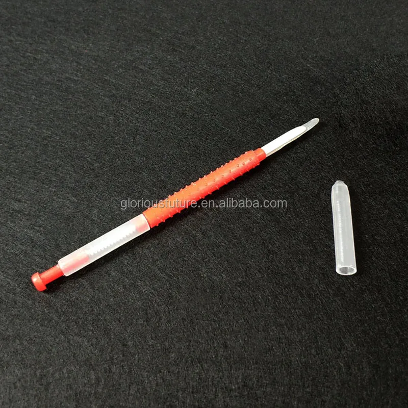 Hot selling Beekeeper Supplies ox horn Grafting Tool Plastic Bee Queen Larvae Pen For Beekeeping