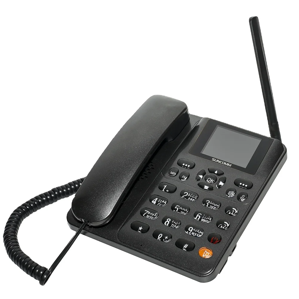 Home Telephone Cheap Dual Sim SUNCOMM G678 Land Phone Telephone Office Cordless Landline Phones