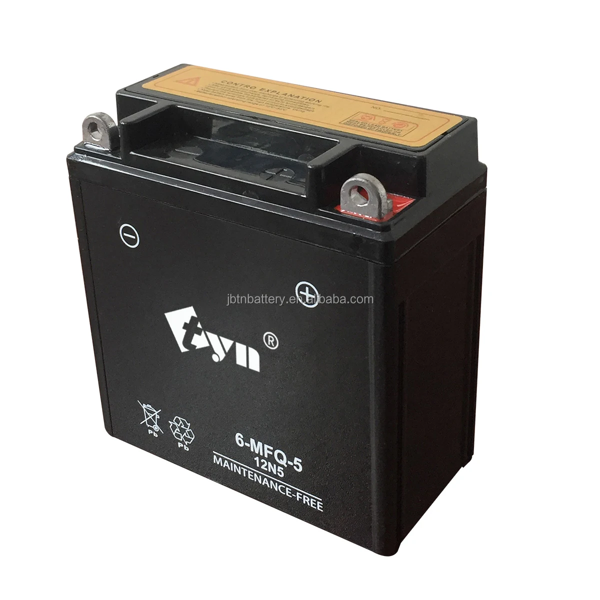 12N5 Lead Acid Battery for Motorcycles and Small Engines with Reliable Starting Power