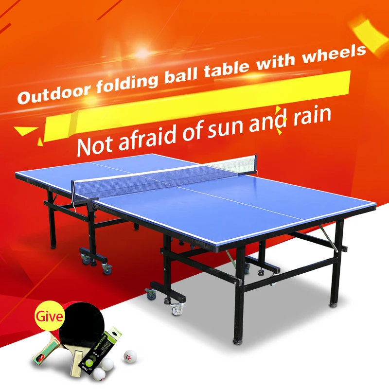Складной Открытый водонепроницаемый прочный SMC открытый стол для настольного тенниса