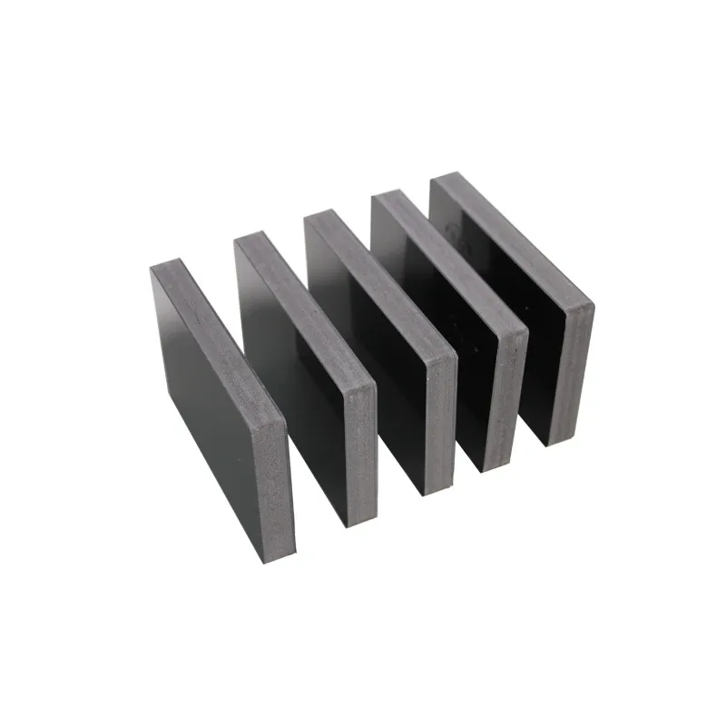Environment-friendly wood plastic composite lead free  black hard plastic sheet 4x8 for furniture and decoration