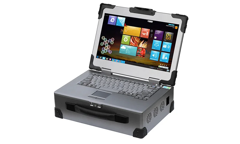 14 inch Fully Rugged Notebook computer not used Rugged industrial Laptop