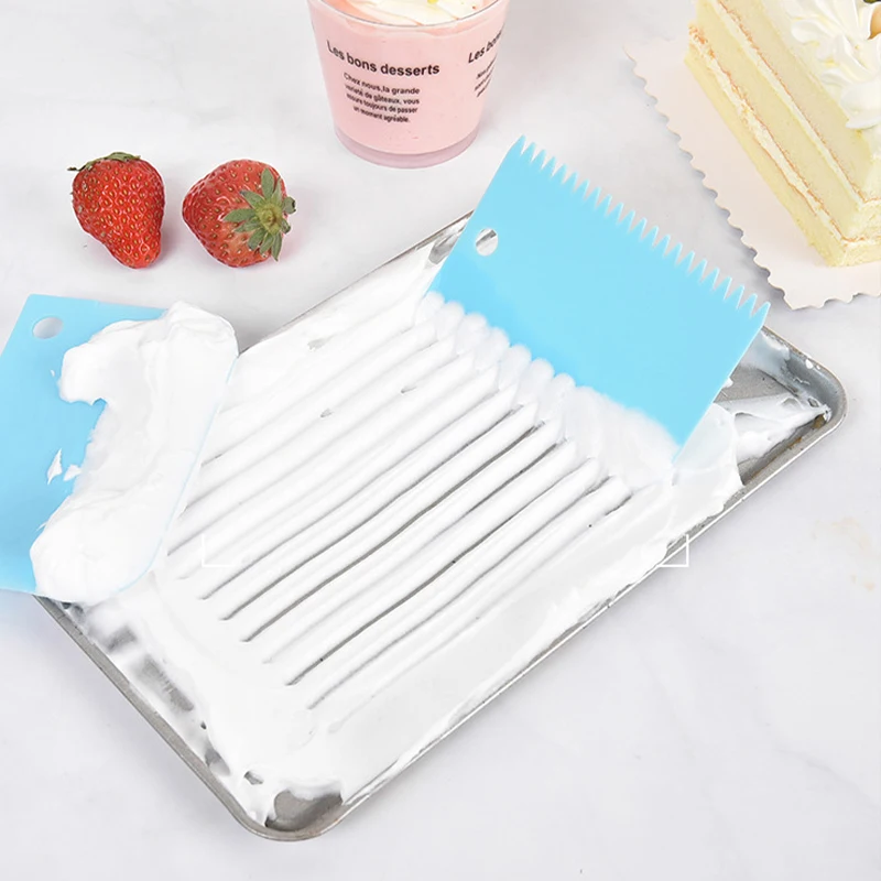 Лидер продаж мягкий резак для теста высококачественный инструмент выпечки торта скребок крема пластиковый