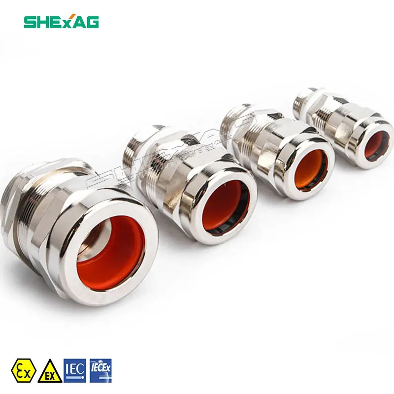 2020 Hot selling m20 metal brass cable gland m20s manufacturers