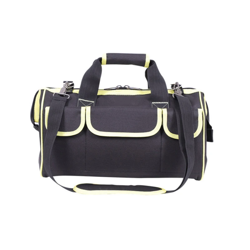 
Thickened plastic bottom kit Oxford cloth hardware electrician package multi-functional large capacity canvas kit 