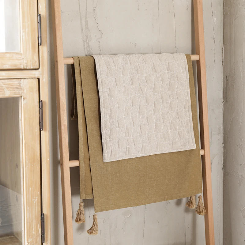 Сельский садовый макраме Рождественская скатерть украшение