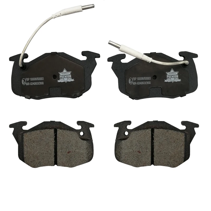 FRONTECH ceramic brake pads supplier with high friction performance and stability D1158
