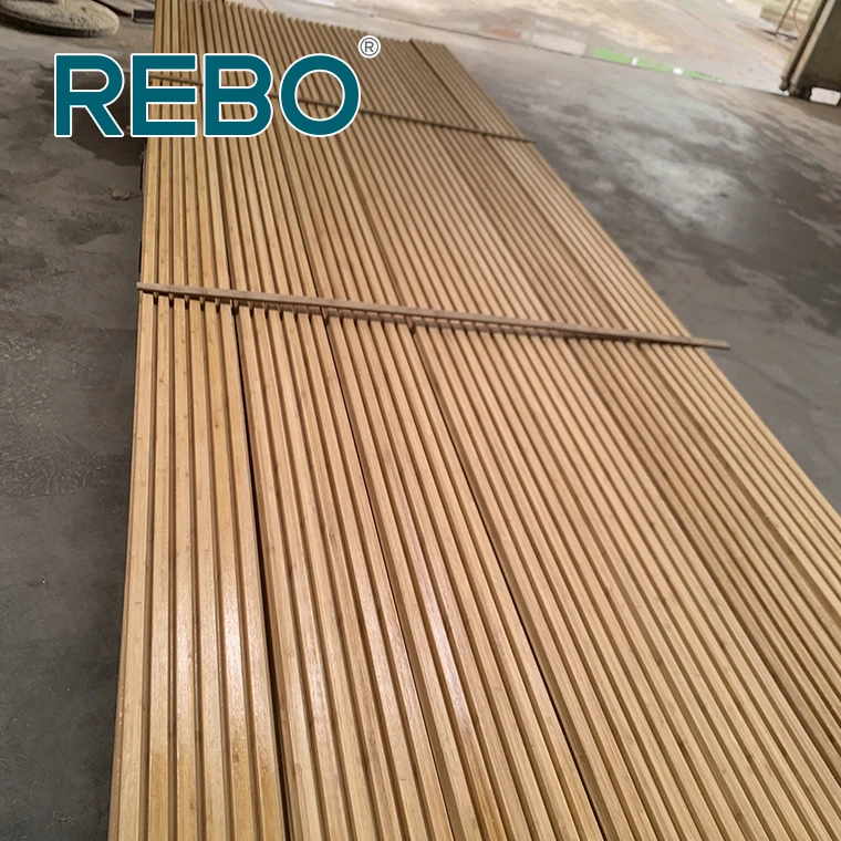 Popular design indoor decorative bamboo wooden wall ceiling panels