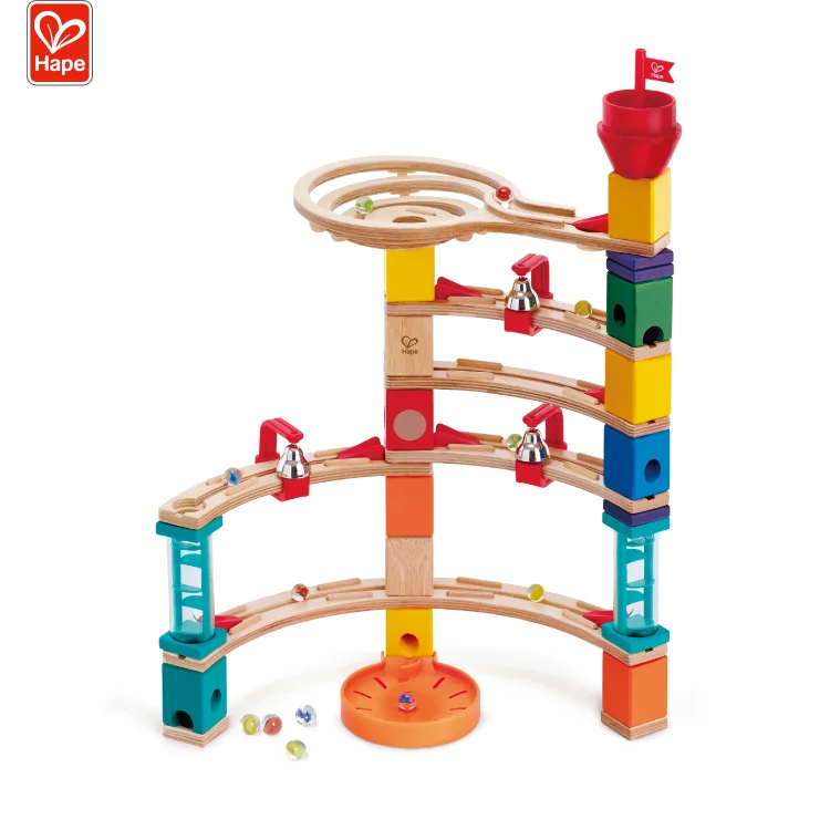 Interesting Creative Fantastic Wood Marble Runs Toy Super Set
