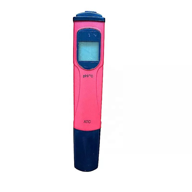 High Accuracy Pen Type PH Meter With Temperature Display water ph mete for swimming pool fish pond
