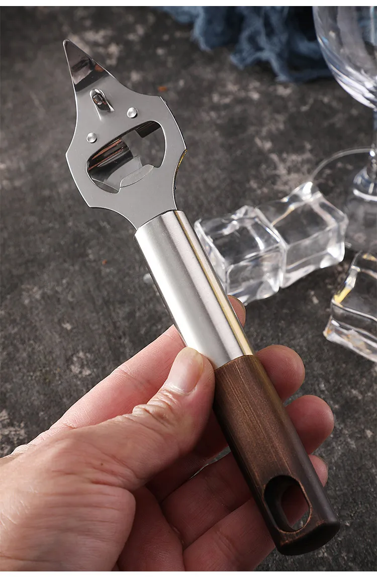 Factory Outlet New Multifunctional Kitchen Gadgets Can Opener Stainless Steel Bottle Opener