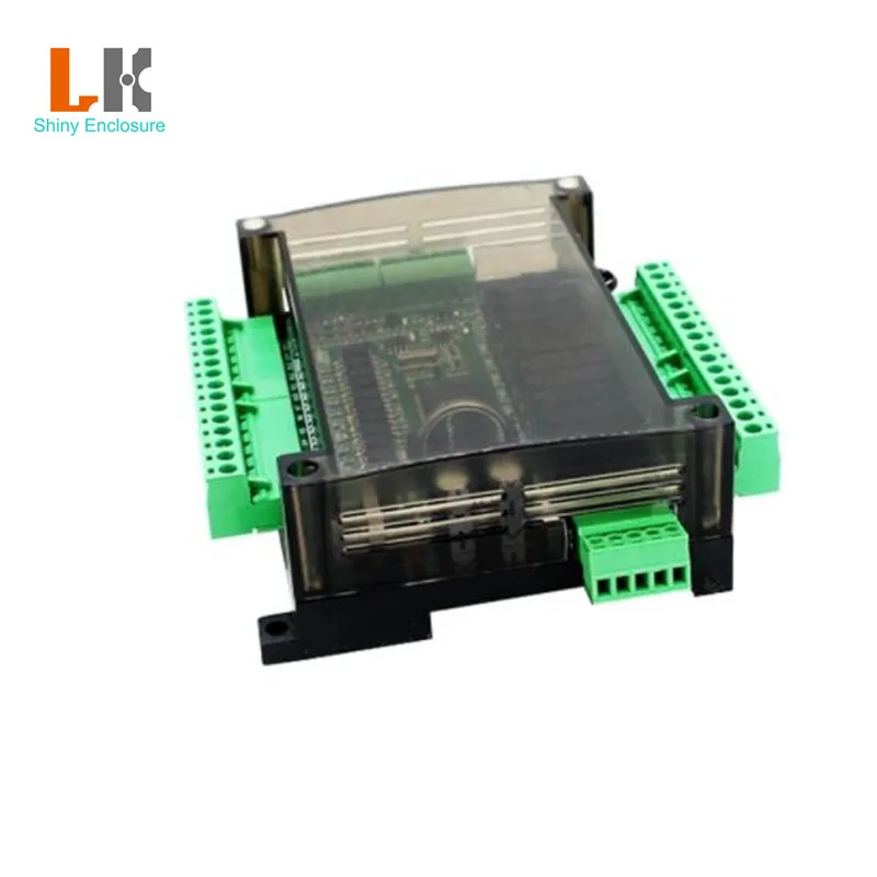 150*90*40mm PLC industrial control box panel PLC Enclosure Case PLC Din Rail Project electronic DIY PCB Case
