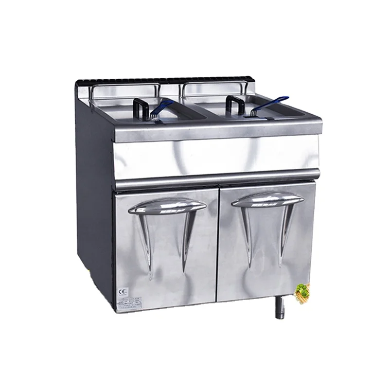 Stainless Steel  gas deep fryer commercial electric fryer commercial electric deep corn dog fryer machine gas
