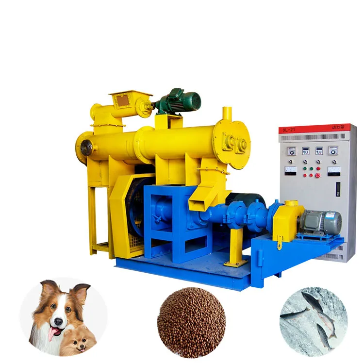Full Production Line Pet Dog Food Extruder / Dog Food Making Machine / Equipment For The Production Of Dog Food