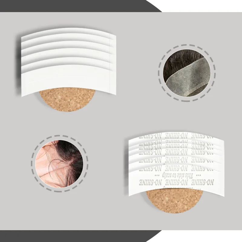 Top Quality No Shine Lace Wig Tape Adhesive Hair Extensions Toupee for Women and Men