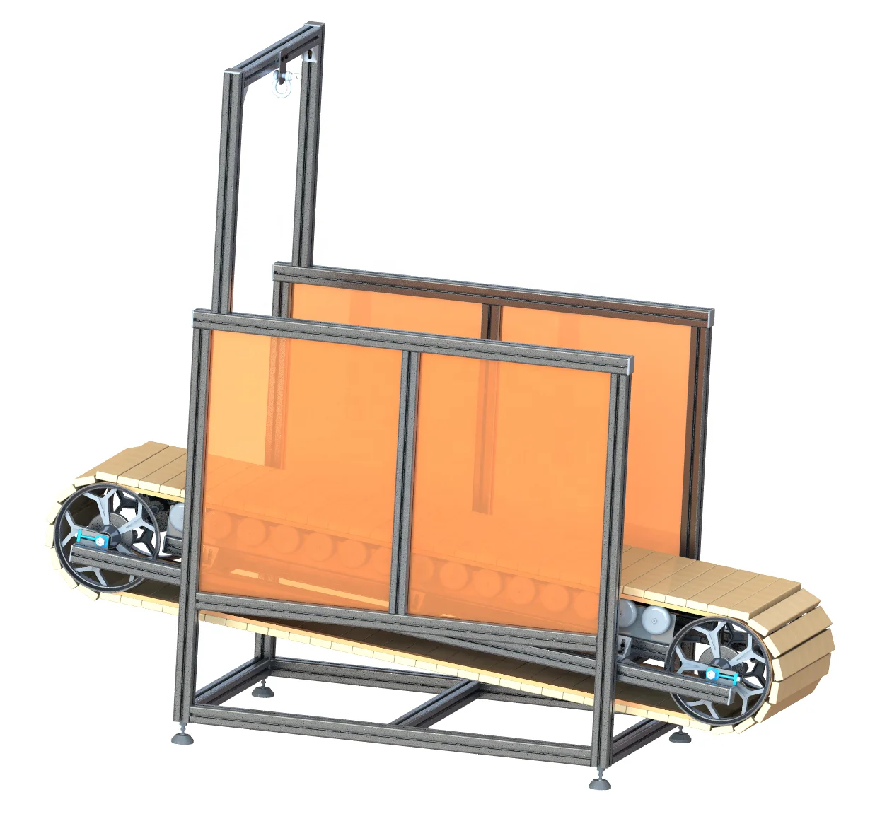 Профессиональная алюминиевая беговая дорожка для собак