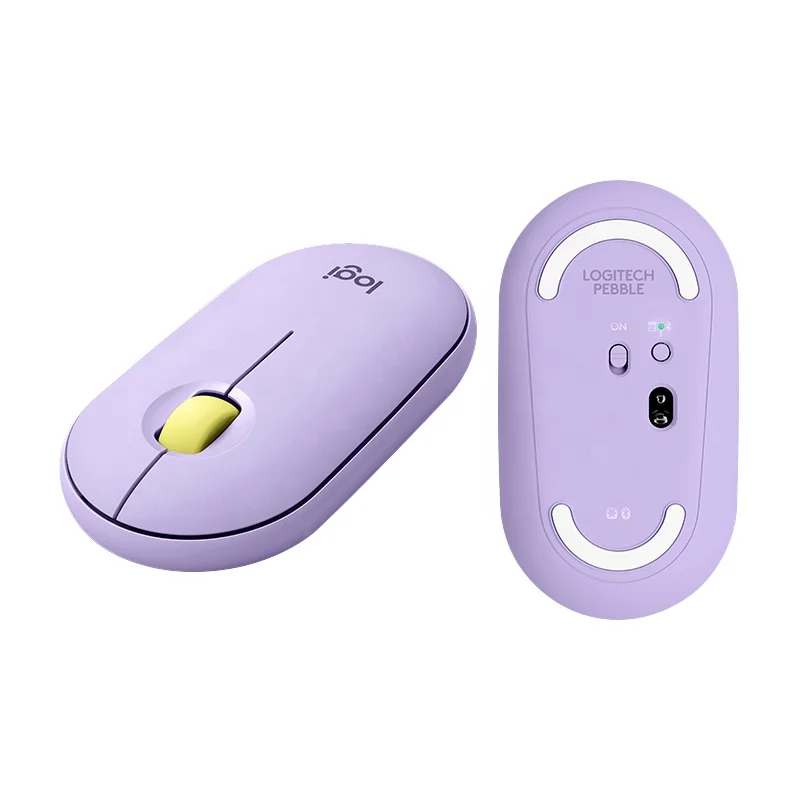 Logitech Pebble Wireless Mouse with Bluetooth or 2.4 GHz Receiver silent mouse