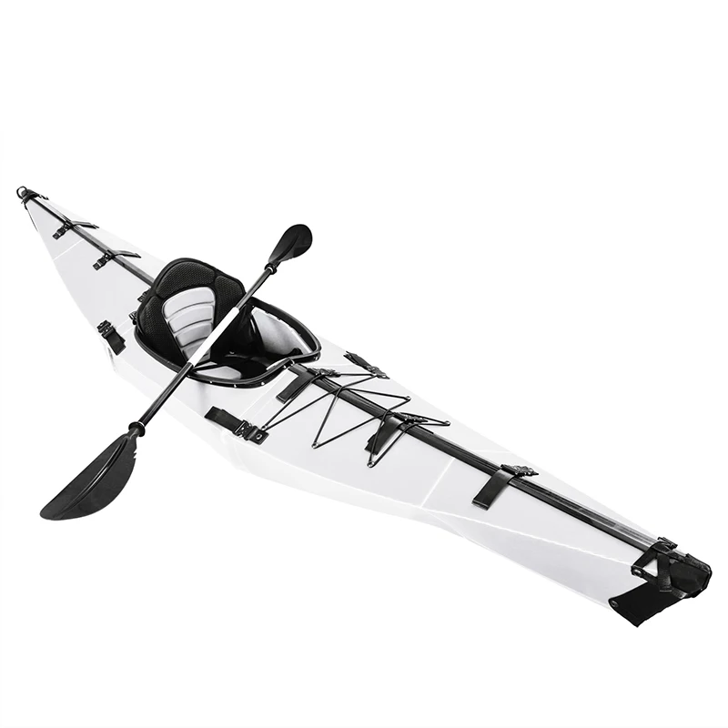
Kayak Manufacturers Cheap single seat fishing sea single Foldable folding portable Kayak for sale 
