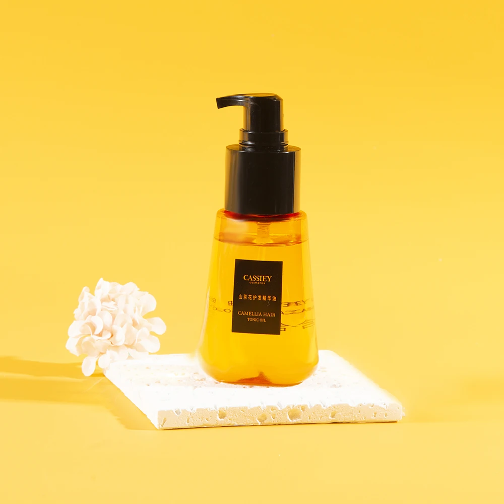 Cassiey OEMODM Factory Wholesale 70ml Camellia Hair Repair Serum Organic Improves Dryness For Daily Use and Salon Hair Care Oil