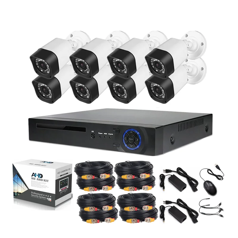  2MP 8CH JC 2020 Новый AHD cctv DVR камера система безопасности комплекты камер